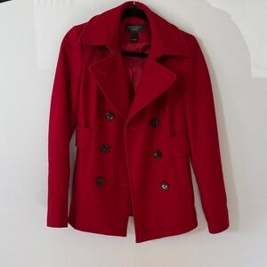 Victoria's Secret Bold Red Peacoat for Women